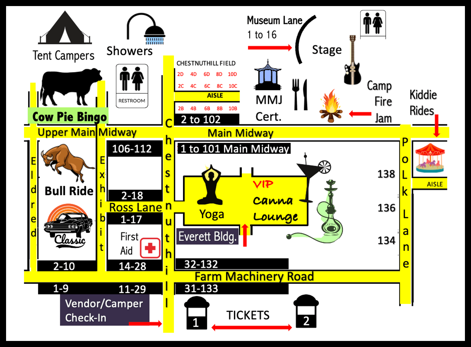 PCF Map image