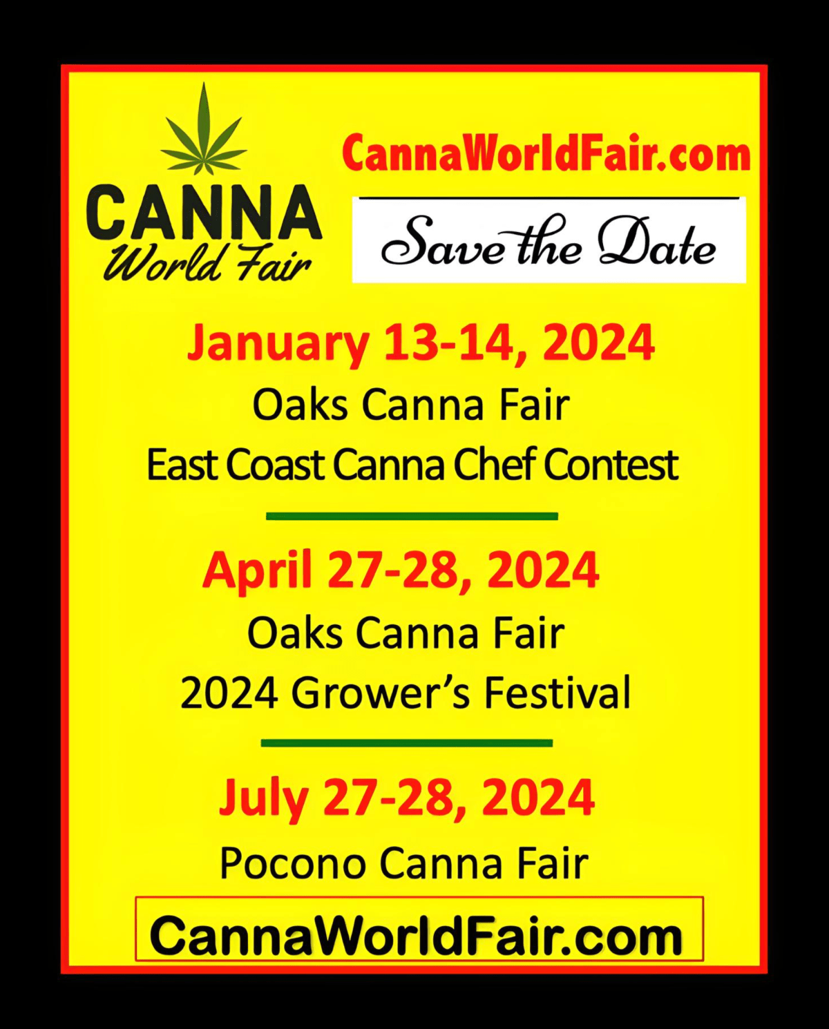 Canna World Fair